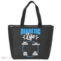 Diabetes Awareness Diabetic Life Diabetes Warrior Tote Bag thumb 0