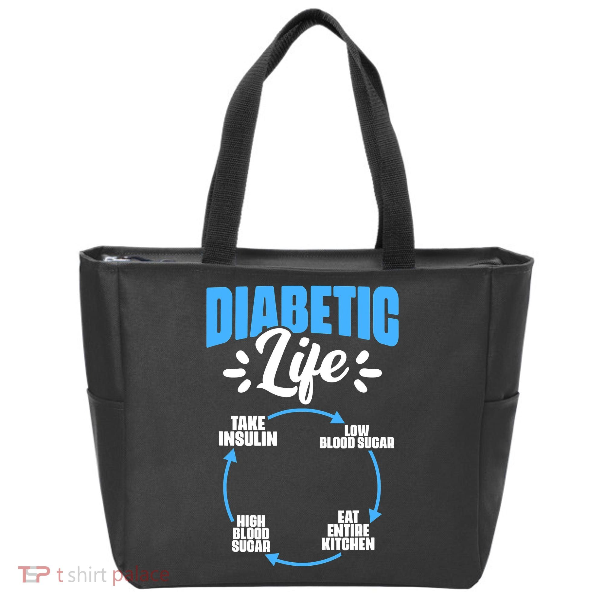Diabetes Awareness Diabetic Life Diabetes Warrior Tote Bag