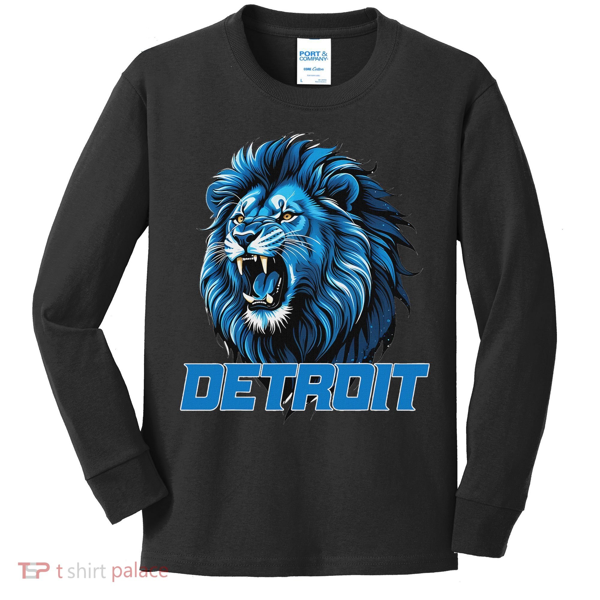 Detroit Apparel Kids Long Sleeve Shirt