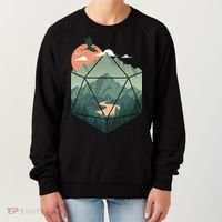 D20 Art Dungeons Lover Fantasy Gaming Women's Sweatshirt thumb 0