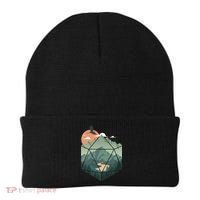 D20 Art Dungeons Lover Fantasy Gaming Beanie thumb 0