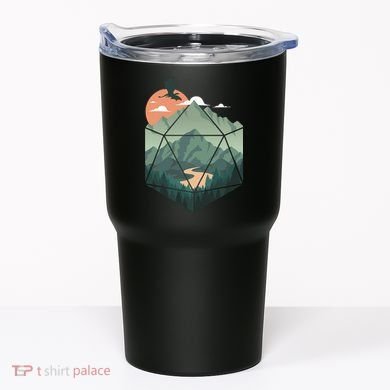 D20 Art Dungeons Lover Fantasy Gaming Tumbler