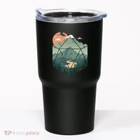 D20 Art Dungeons Lover Fantasy Gaming Tumbler thumb 0