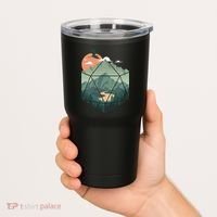 D20 Art Dungeons Lover Fantasy Gaming Tumbler thumb 2