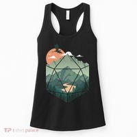 D20 Art Dungeons Lover Fantasy Gaming Women's Tank Top thumb 0