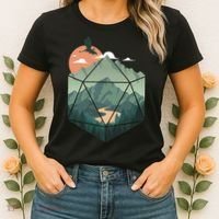 D20 Art Dungeons Lover Fantasy Gaming Women's T-Shirt thumb 2