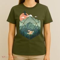 D20 Art Dungeons Lover Fantasy Gaming T-Shirt thumb 4