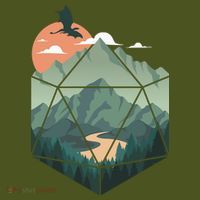 D20 Art Dungeons Lover Fantasy Gaming T-Shirt thumb 7