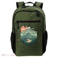 D20 Art Dungeons Lover Fantasy Gaming Backpack thumb 0