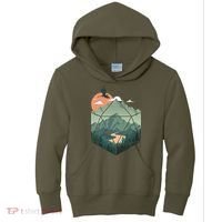 D20 Art Dungeons Lover Fantasy Gaming Kids Hoodie thumb 0