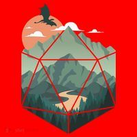 D20 Art Dungeons Lover Fantasy Gaming Santa Hat thumb 1