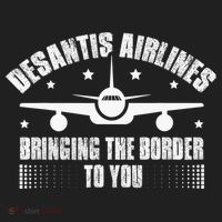 Desantis Airlines Distress Flag Bringing The Border To You Beanie thumb 2