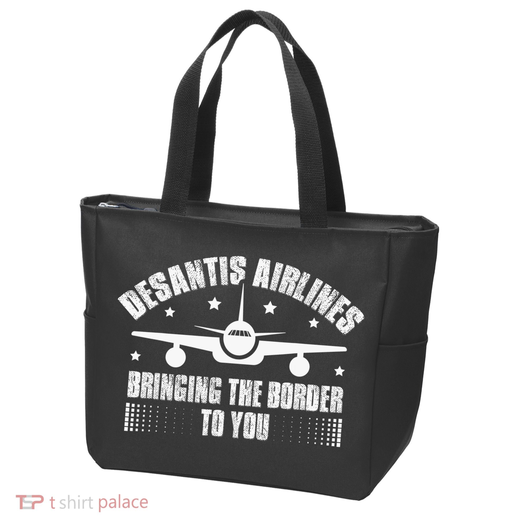 Desantis Airlines Distress Flag Bringing The Border To You Tote Bag