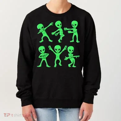 Dancing Aliens Dance Challenge Women's Sweatshirt