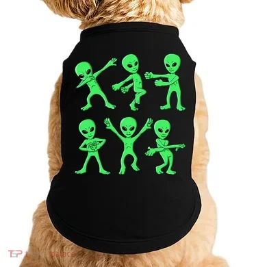 Dancing Aliens Dance Challenge Doggie Tank