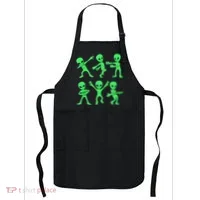Dancing Aliens Dance Challenge Apron thumb 0