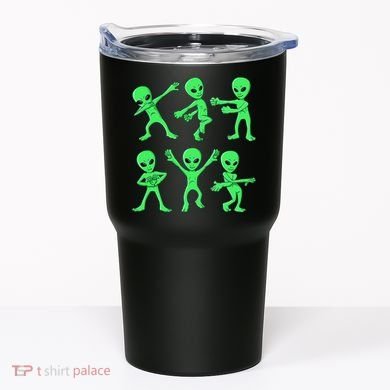 Dancing Aliens Dance Challenge Tumbler