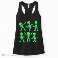 Dancing Aliens Dance Challenge Women's Tank Top thumb 0