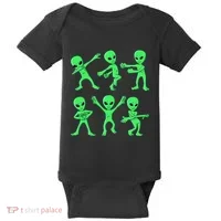 Dancing Aliens Dance Challenge Baby Bodysuit thumb 0