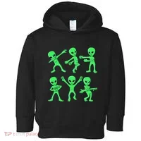 Dancing Aliens Dance Challenge Toddler Hoodie thumb 0