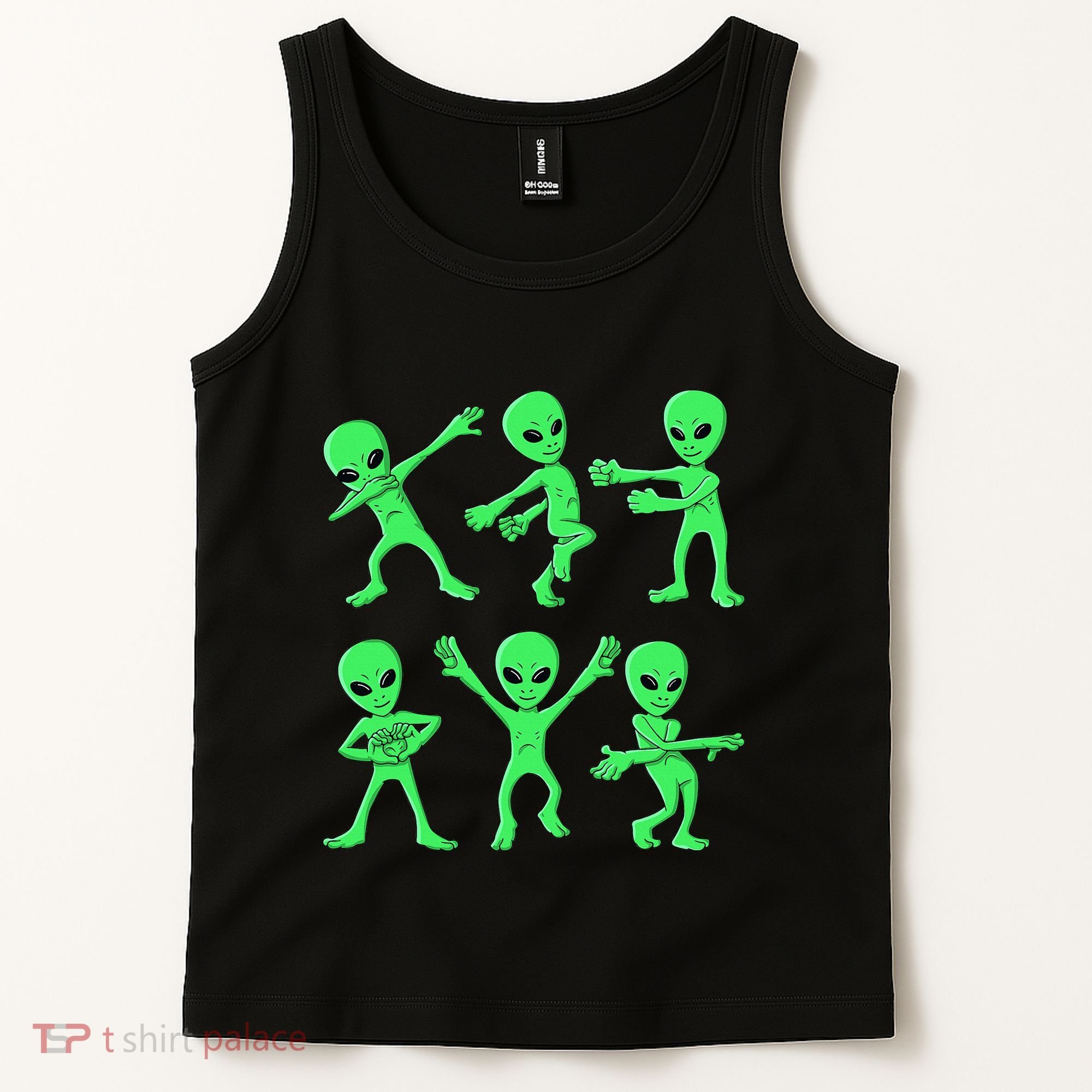 Dancing Aliens Dance Challenge Tank Top
