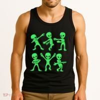 Dancing Aliens Dance Challenge Tank Top thumb 3