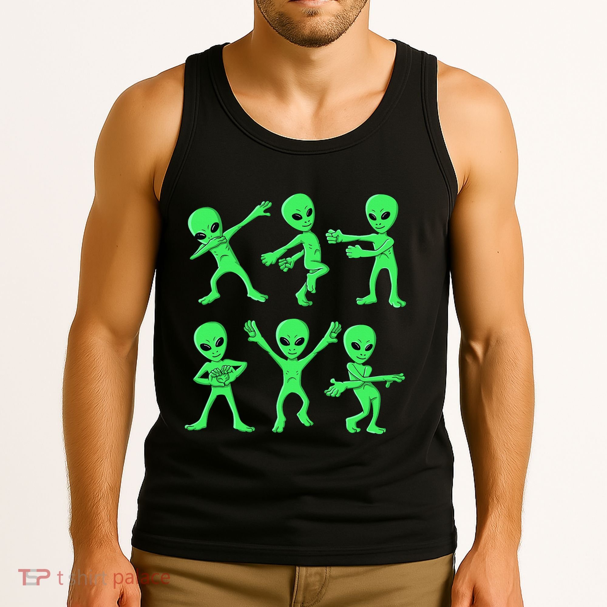 Dancing Aliens Dance Challenge Tank Top