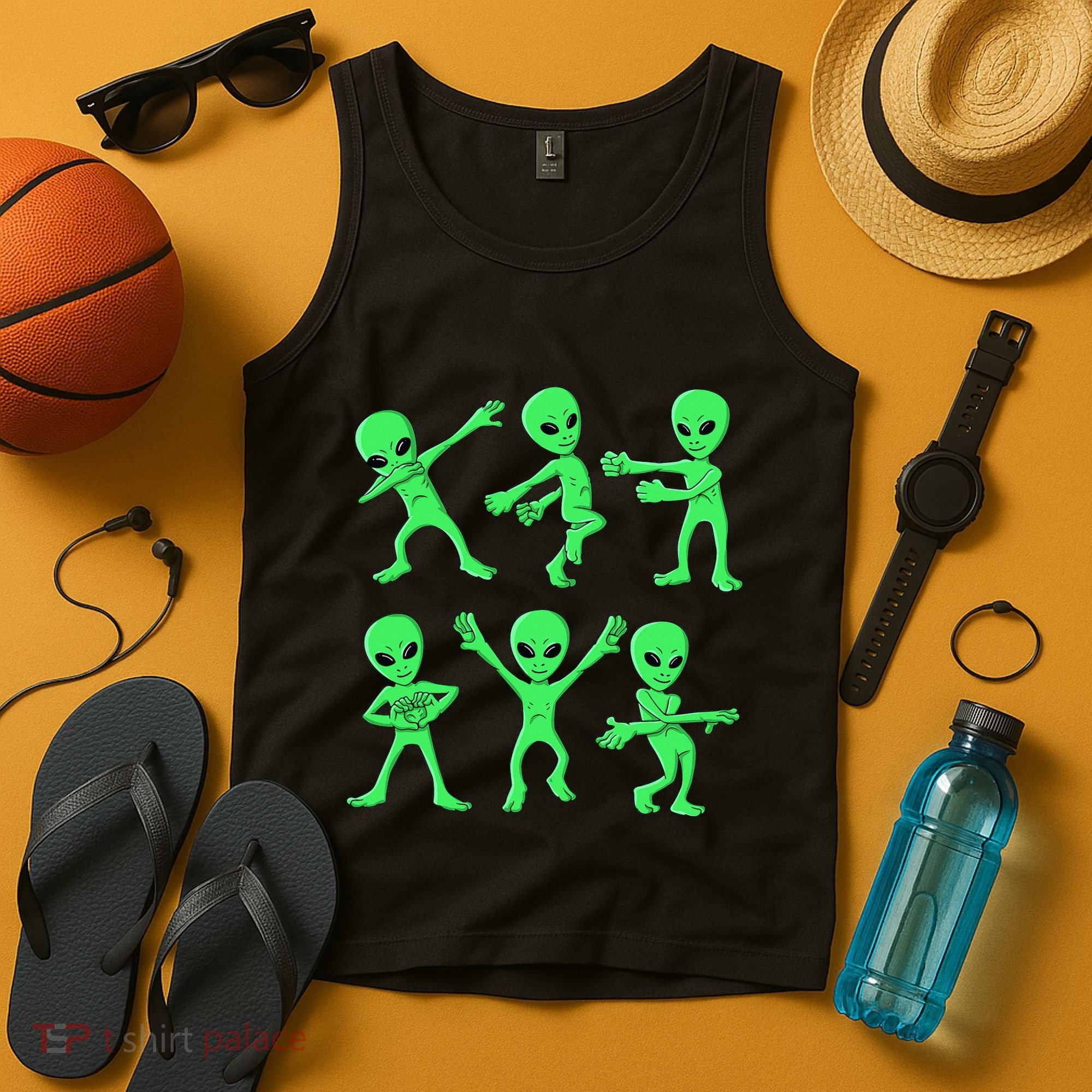 Dancing Aliens Dance Challenge Tank Top