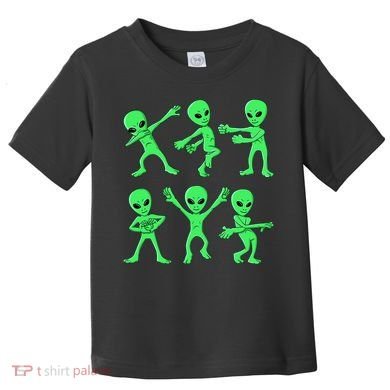 Dancing Aliens Dance Challenge Toddler T-Shirt