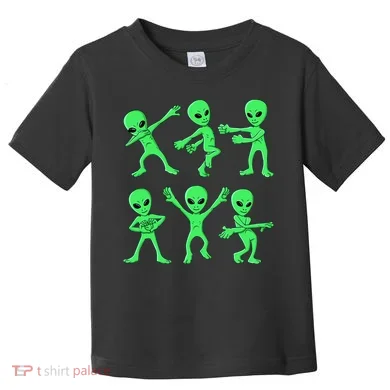 Dancing Aliens Dance Challenge Toddler T-Shirt