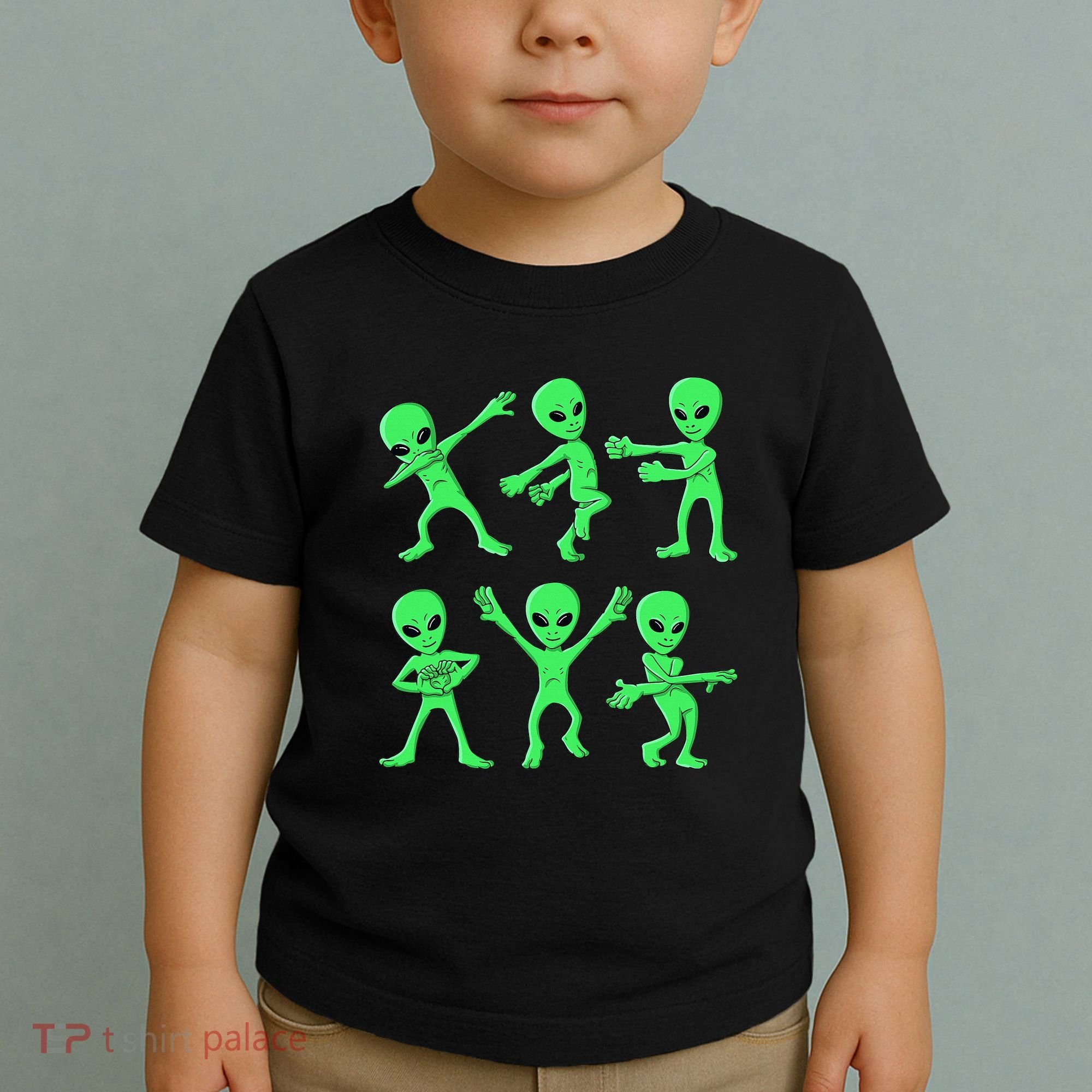 Dancing Aliens Dance Challenge Toddler T-Shirt