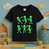 Dancing Aliens Dance Challenge Toddler T-Shirt thumb 3