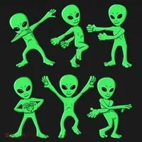 Dancing Aliens Dance Challenge Toddler T-Shirt thumb 4