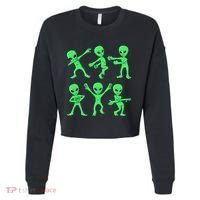 Dancing Aliens Dance Challenge Cropped Pullover Crew thumb 0