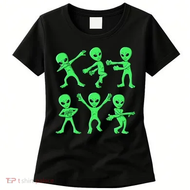 Dancing Aliens Dance Challenge Women's T-Shirt