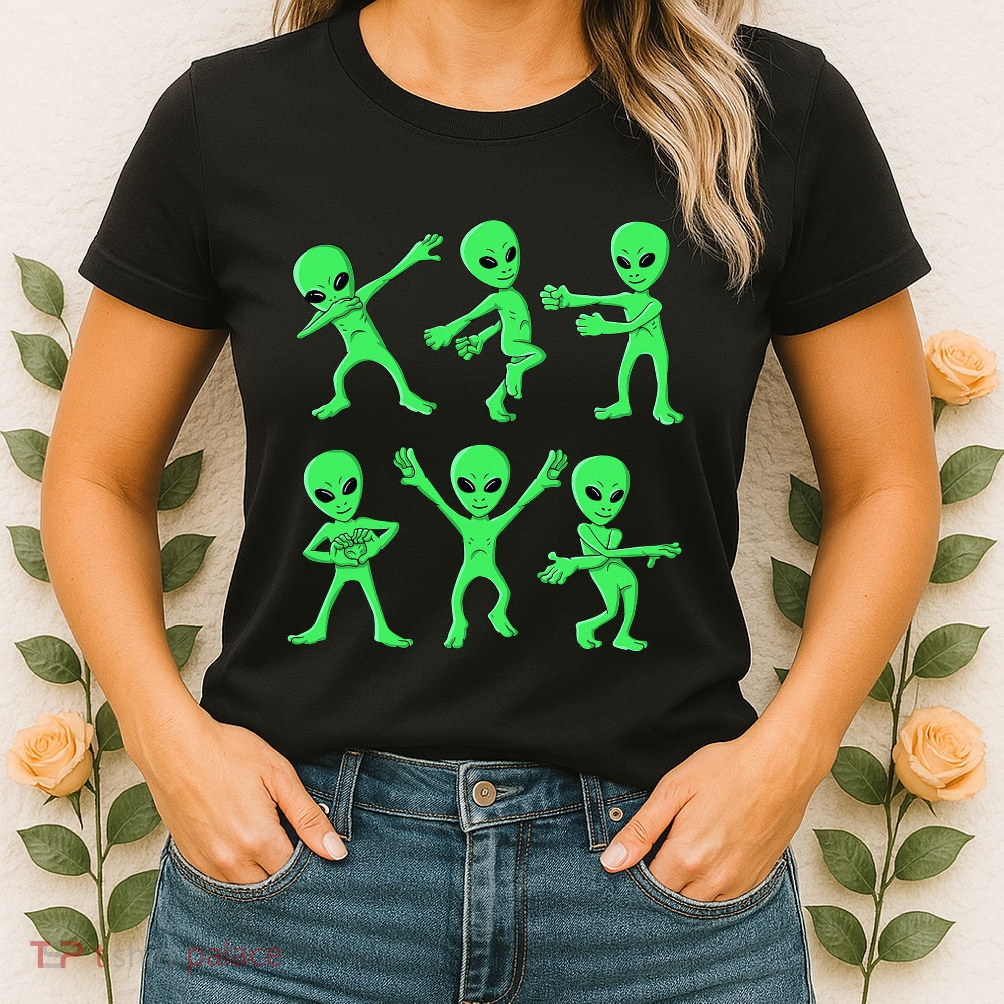 Dancing Aliens Dance Challenge Women's T-Shirt
