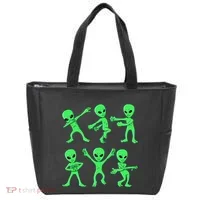 Dancing Aliens Dance Challenge Tote Bag thumb 0