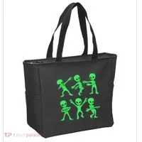 Dancing Aliens Dance Challenge Tote Bag thumb 2