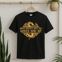 Dungeons And Dragons What Doesn't Kill You Gives You XP T-Shirt thumb 2