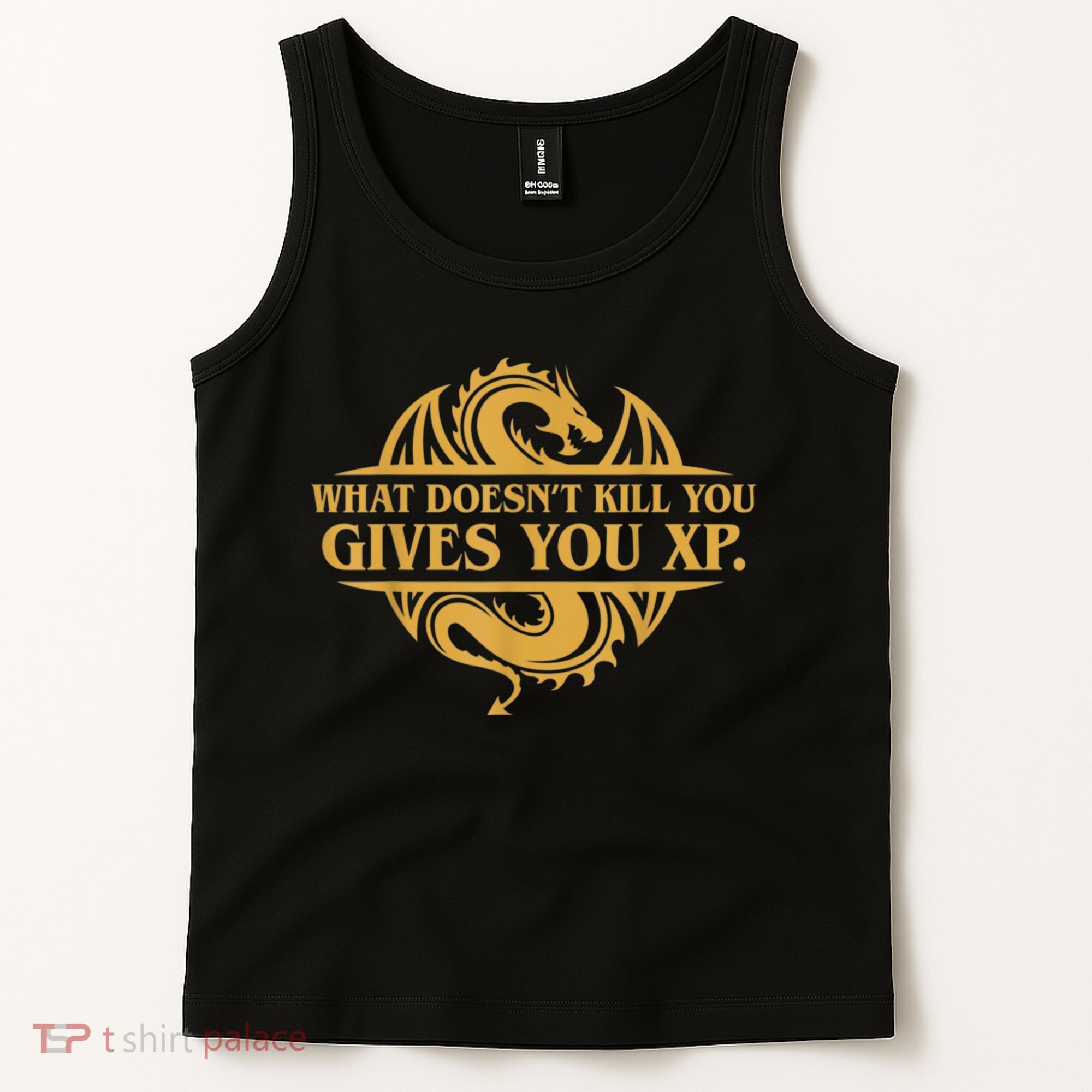Dungeons And Dragons What Doesn't Kill You Gives You XP Tank Top