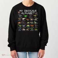 Dinosaur Alphabet Dino Abc For Women Dinosaur Women's Sweatshirt thumb 0