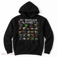 Dinosaur Alphabet Dino Abc For Women Dinosaur Hoodie thumb 0