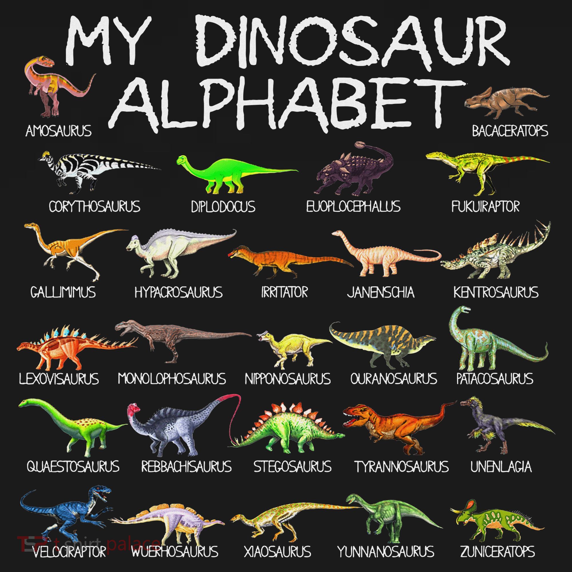 Dinosaur Alphabet Dino Abc For Women Dinosaur Women's Hoodie