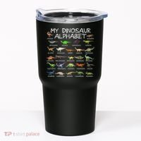 Dinosaur Alphabet Dino Abc For Women Dinosaur Tumbler thumb 0
