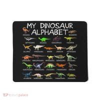 Dinosaur Alphabet Dino Abc For Women Dinosaur Mousepad thumb 0