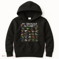Dinosaur Alphabet Dino Abc For Women Dinosaur Kids Hoodie thumb 0