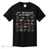 Dinosaur Alphabet Dino Abc For Women Dinosaur Kids T-Shirt thumb 0