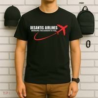 Desantis Airlines DeSantis Airlines Funny Political Trending T-Shirt thumb 6