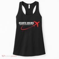 Desantis Airlines DeSantis Airlines Funny Political Trending Women's Tank Top thumb 0