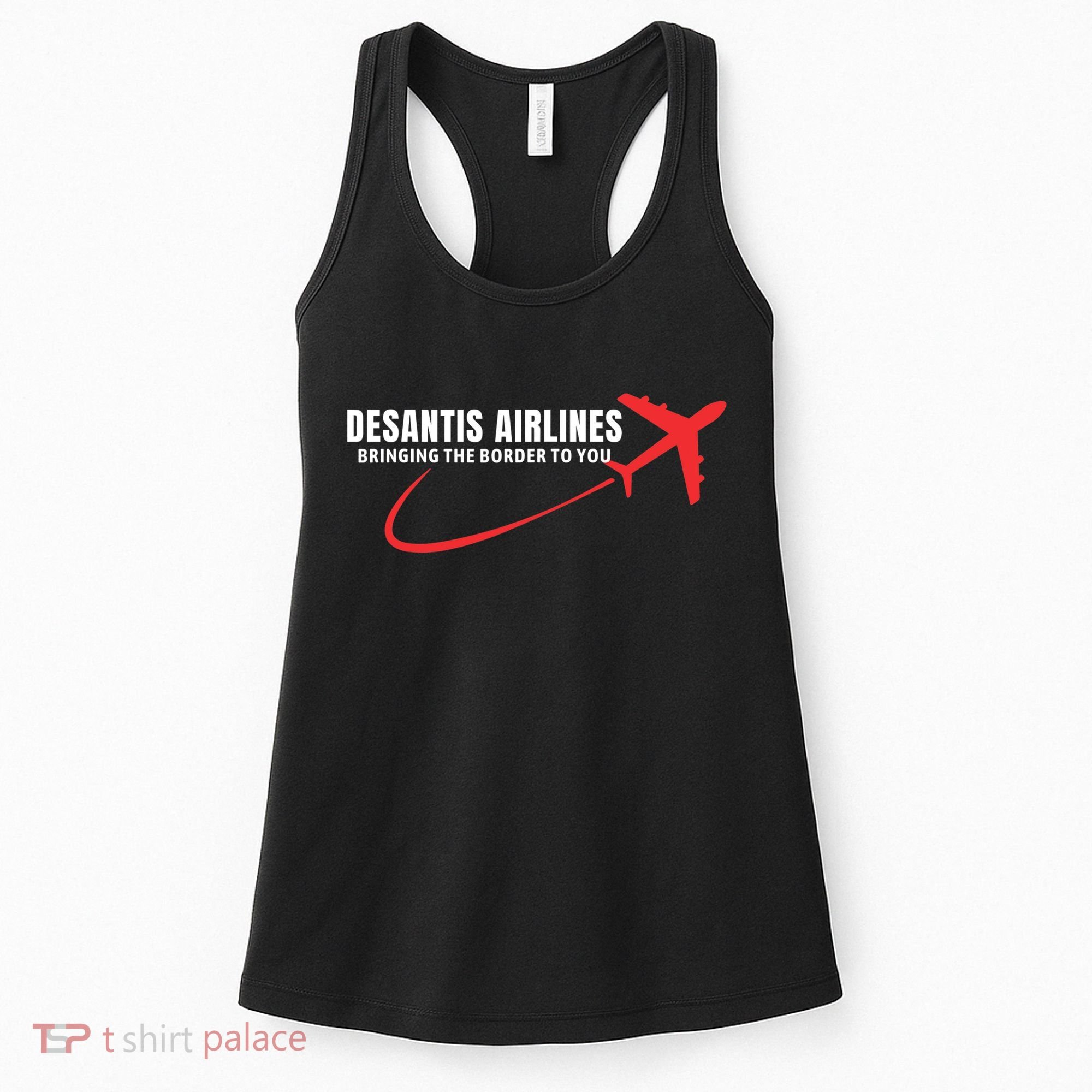 Desantis Airlines DeSantis Airlines Funny Political Trending Women's Tank Top